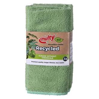 Multy Mehrzweck-Recycling-Mikrofaser-Tücher 3 Stück ECO (3 Stk.) (33195864)