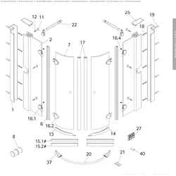 HSK Ersatzteile Dichtungssatz, Set, E160098-99 E160098-99