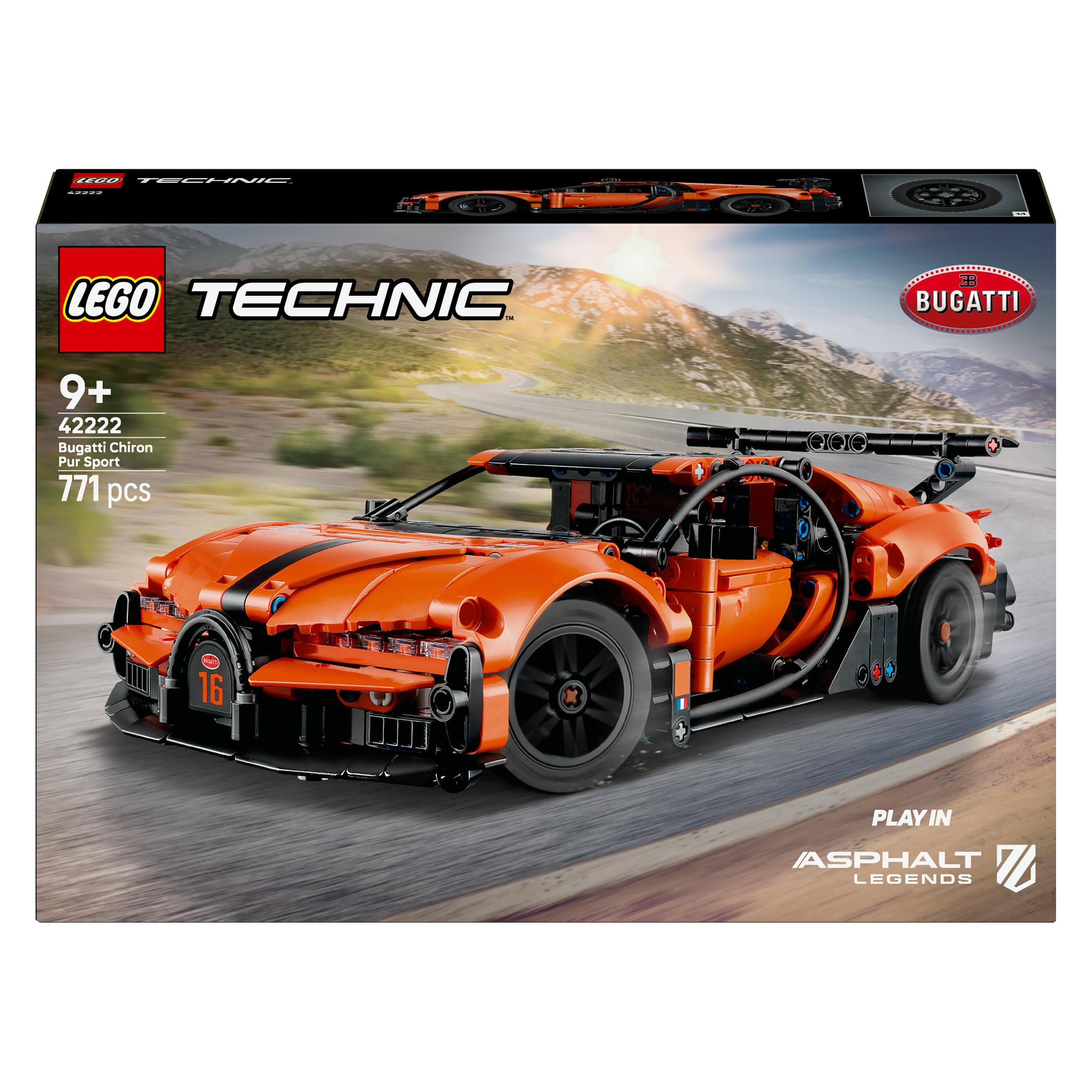 LEGO Bugatti Chiron Pur Sport Hypercar (42222, LEGO Technic) (42222)