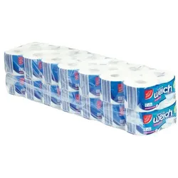 Gut & Günstig 28er-Pack Toilettenpapier »sooo weich klassik« 3-lagig (14 x 2 Rollen) schwarz