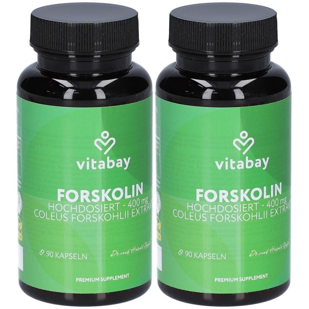 Forskolin 400 mg Coleus Forskohlii Extrakt veg.Kps 2x 2x90 St Kapseln