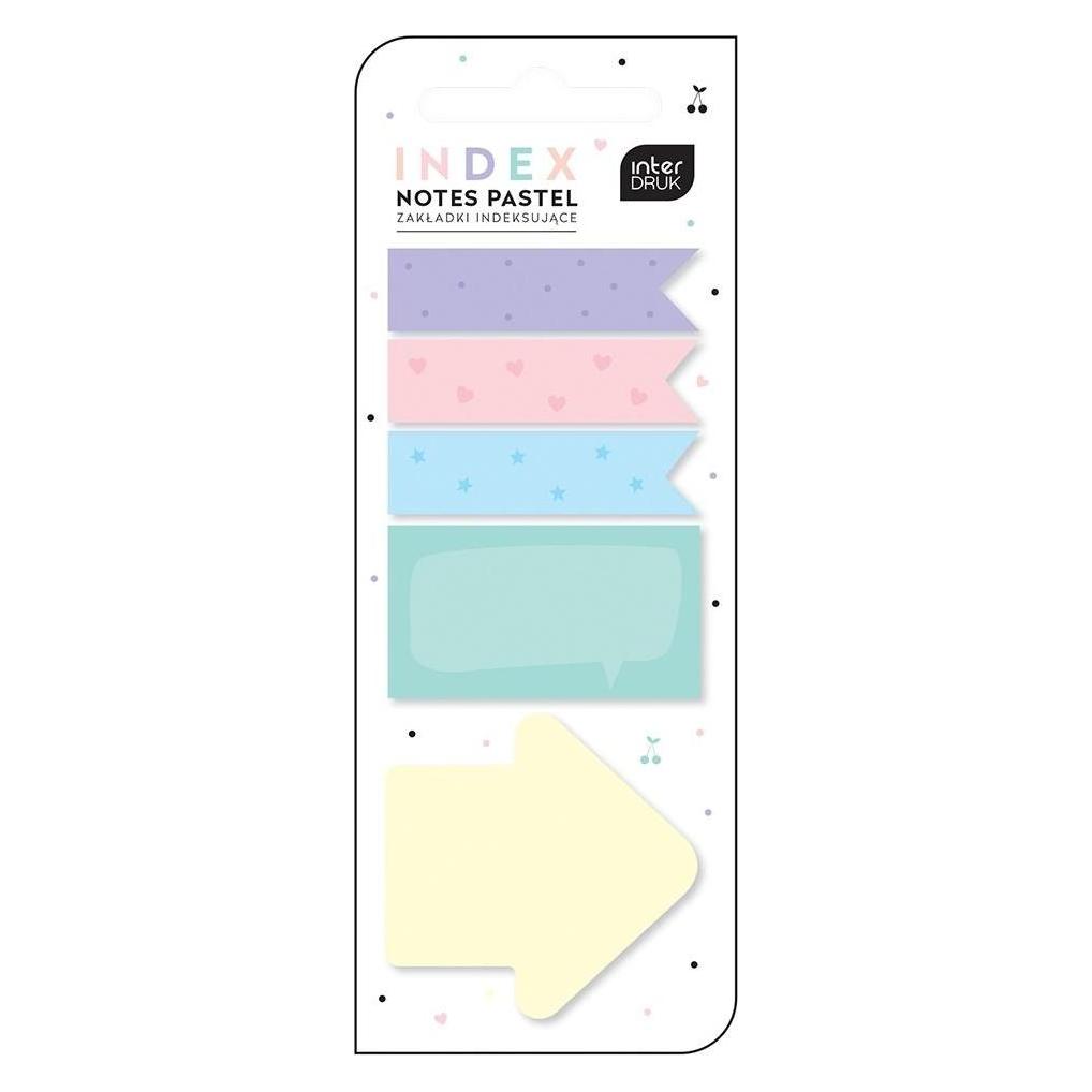 Interdruk Haftmarker Index Notes PASTEL (45 x 4 mm) (41378215)