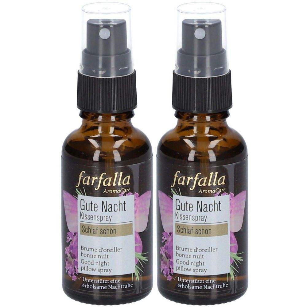 Farfalla Kissenspray Gute Nacht Lavendel 30 ml x2 2x30 Liquidum