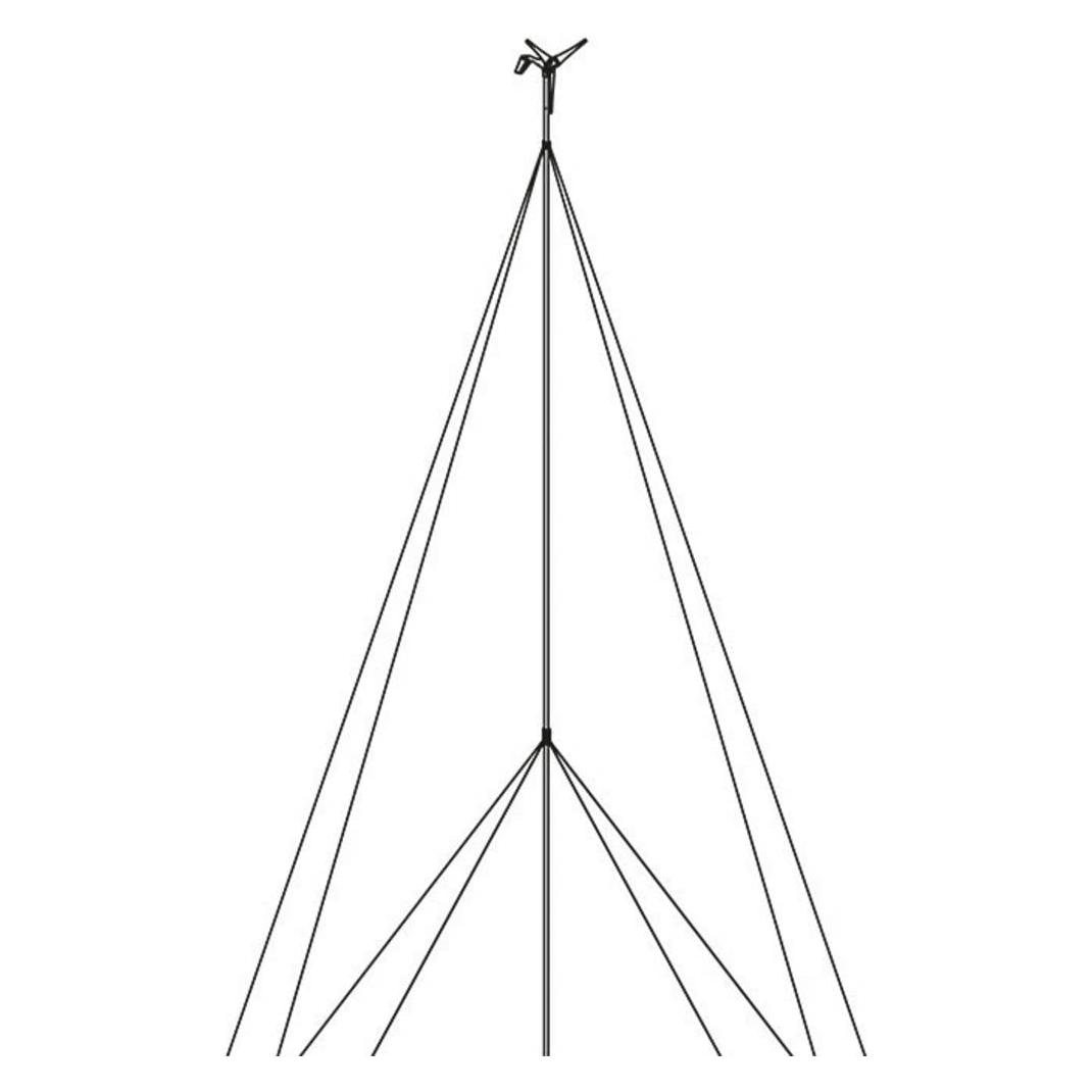 Primus WindPower 1-TWA-11-01 Air 29' EZ 8.8m Mast (Solaranlage Montagematerial) (1-TWA-11-01)