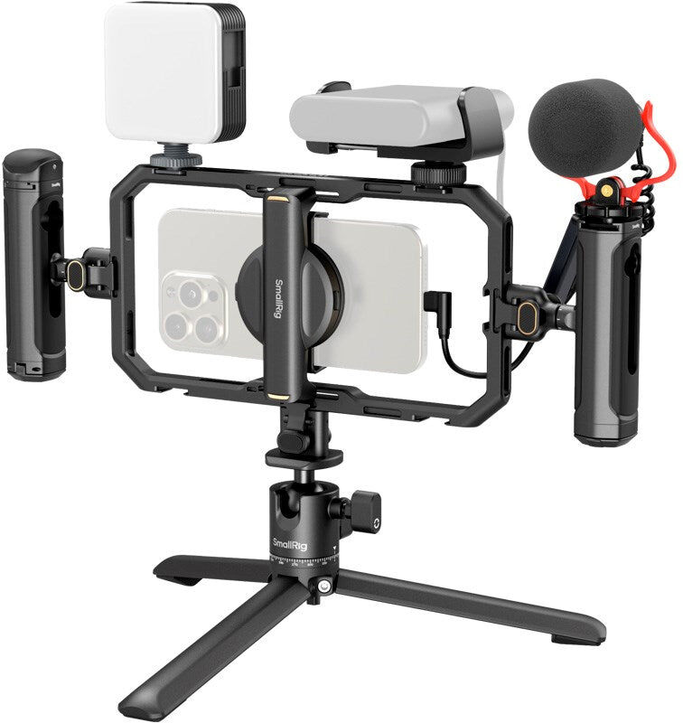 SmallRig 4704 - Video Kit til Mobil - Pro Edition - Sort