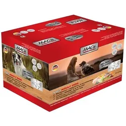 MACs Dog Soft Huhn & Lachs | 3x 5kg Halbfeuchtfutter für Hunde