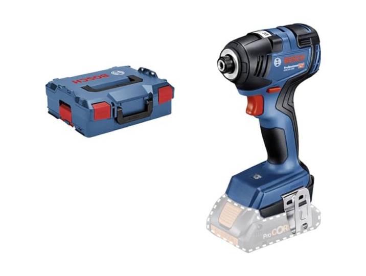 Bosch PRO Visseuse à chocs sans fil GDR 18V-200 Très bon rapport puissance/taille avec porte-embout ¼\ GDR 18V-200\, Solo\, L-Boxx