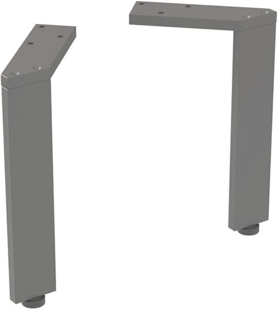 Geberit Fuß-Set 502330JK1 Höhe 22,5 cm, lava / pulverbeschichtet, 2 Stück