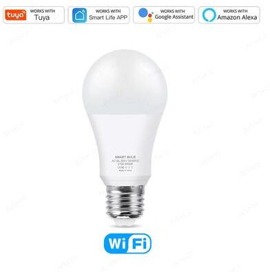 Inspire Daily Merch Smart WiFi LED Bulb RGB Light Bulb, Compatible With Amazon Alexa & Google Home 15w