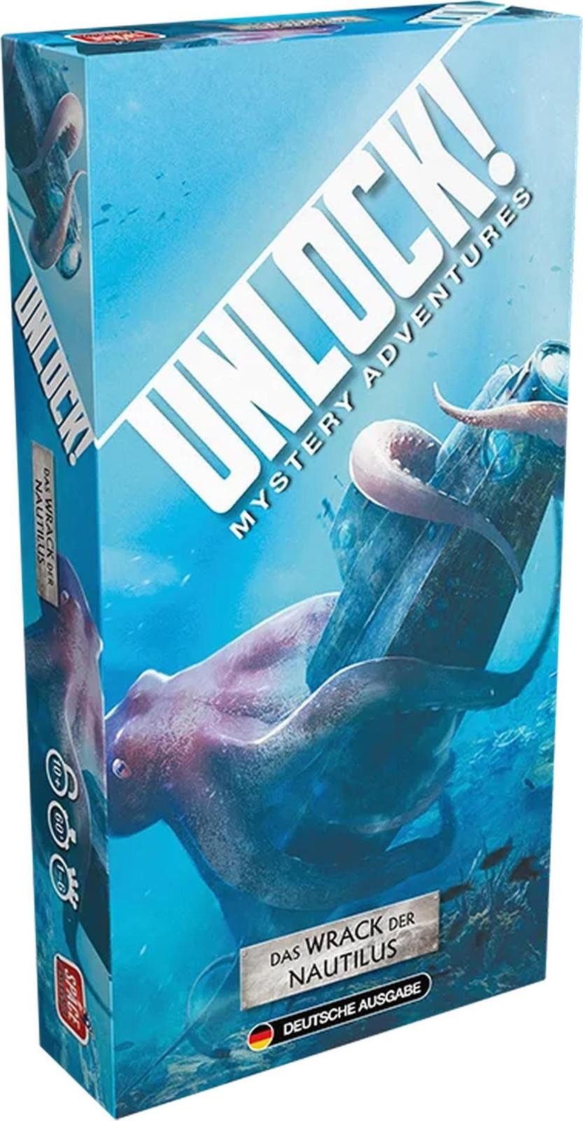 Unlock! Het wrak van de Nautilus gezelschapsspel van Asmodee