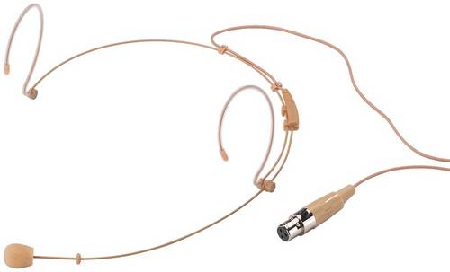 Headset Sprach-Mikrofon Monacor HSE-152/SK Übertragungsart (Details):Kabelgebunden inkl. Windschutz