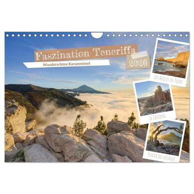 Faszination Teneriffa (Wandkalender 2026 DIN A4 quer), CALVENDO Monatskalender
