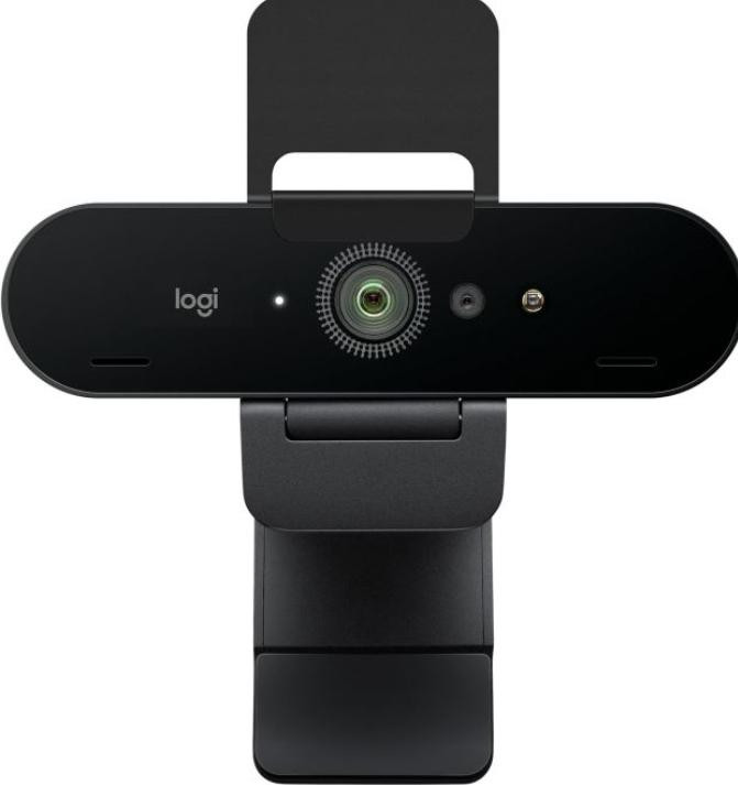 Logitech Brio 4K UHD Webcam - Grijs/Zwart - USB-C