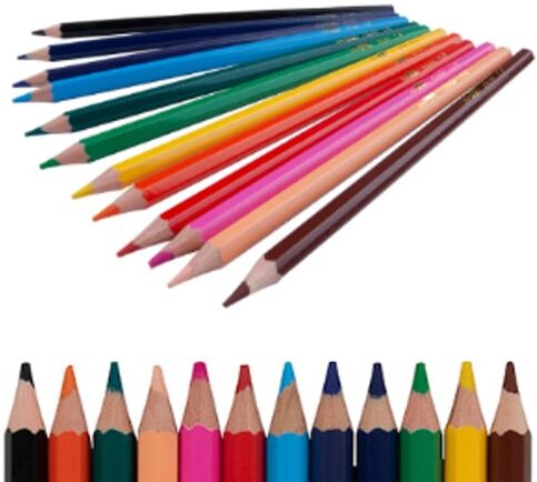 Gama Essencial PACK x12: Lápis de cor   Escolares