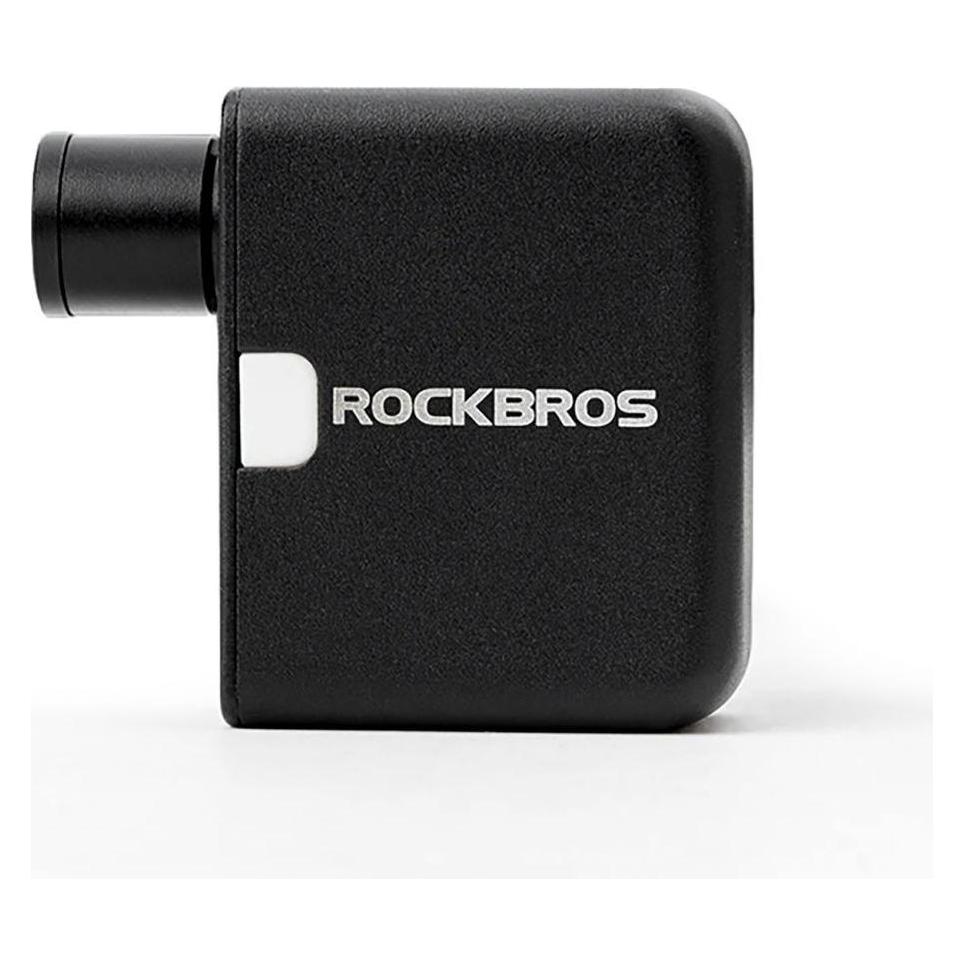 Rockbros Mini-Fahrradpumpe 42320008001 für Schrader-/Presta-Ventile 100PSI - schwarz (1701423730)