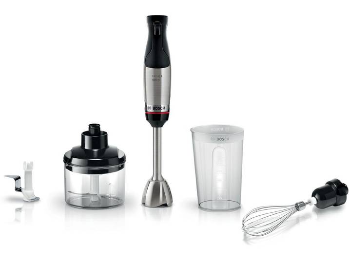 Bosch MSM6M622 ErgoMaster Serie 6 - Staafmixer set - 1000W - Inclusief maatbeker\, garde\, hakmolen & ijscrusher