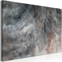 Artgeist, Bilder, Grey Feather (1 Part) Wide (120 x 80 cm)