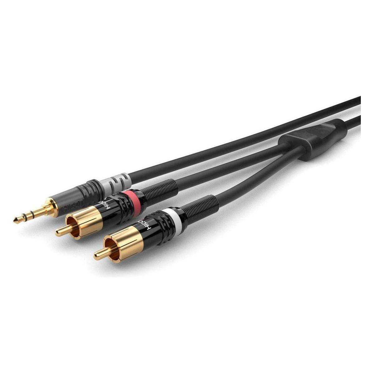 Hicon Audio Anschlusskabel (3 m) (HBP-3SC2-0300)