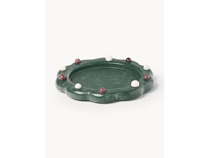 Decoratief kerst dienblad Cutemas van marmer