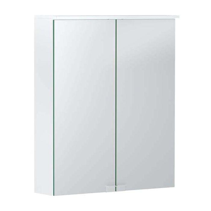 Geberit Option Basic Spiegelschrank 500258001 550x675x140mm, mit Beleuchtung, zwei Türen