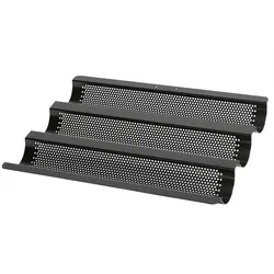 KÜCHENPROFI Baguetteblech Antihaft-Beschichtung 40x30x4cm