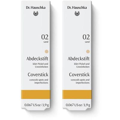 Dr.hauschka Abdeckstift 02 sand 2x 2x1,9 g Creme