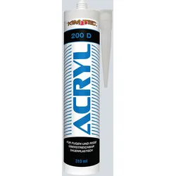 Kim-Tec Acryl Dichtstoff 200 D Weiss 300 ml