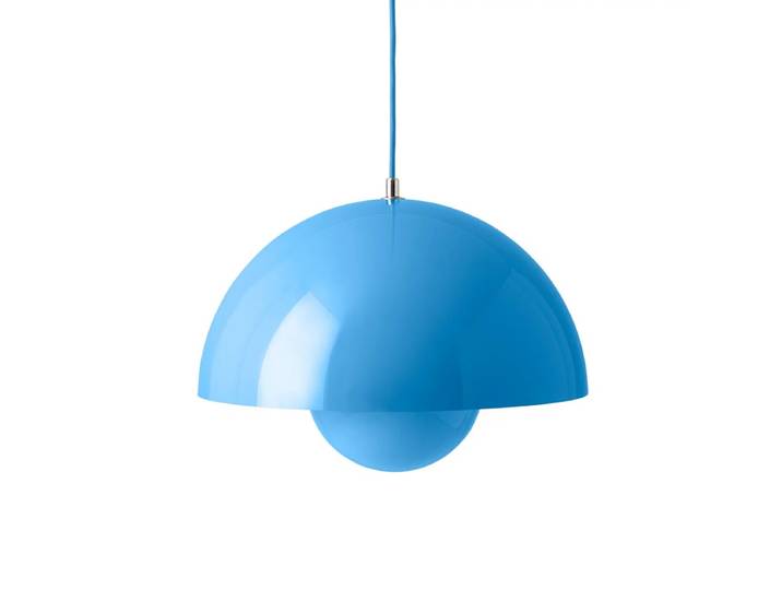 &Tradition - FlowerPot Pendelleuchte VP7, swim blau