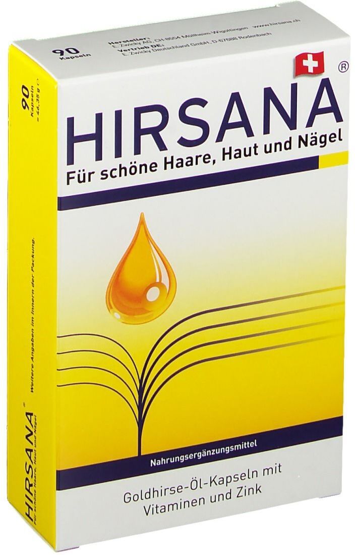 Hirsana Goldhirse Öl Kapseln 90 St