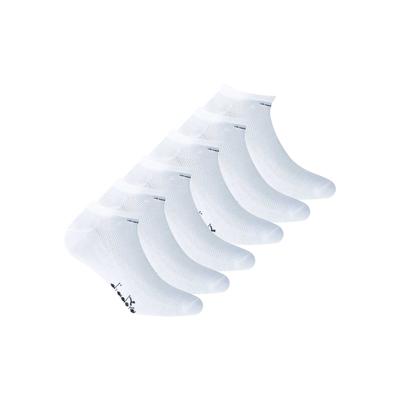 Sneakersocken DIADORA "Socken 6er Pack", Damen, Gr. 43-46, weiß, Obermaterial: 75% Baumwolle CO. 23% Polyester PES. 2% Elasthan EL., Socken Sneakersocken