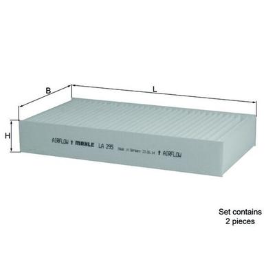 KNECHT Filter, Innenraumluft LA 295/S für Mercedes