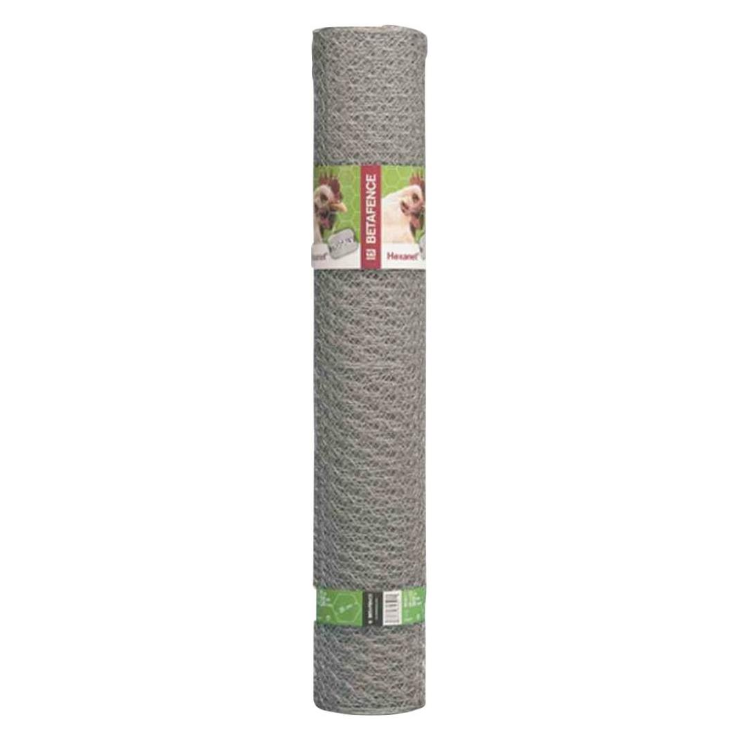 Betafence Sechseckgeflecht, verzinkt, 1000 mm Höhe, 10 m Rolle, 25 mm Maschenweite (7036406)