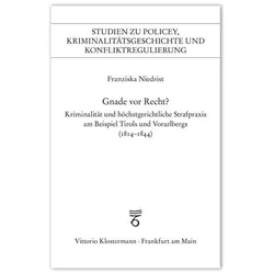 Niedrist:Gnade vor Recht?, Fachbücher von Franziska Niedrist