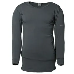 Funktions-Unterhemd langarm "UNDERWEAR" CoolDry grau - 4XL - grau