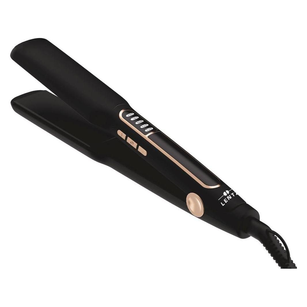 Lentz Haarglätter Glätteisen Schwarz (74455)