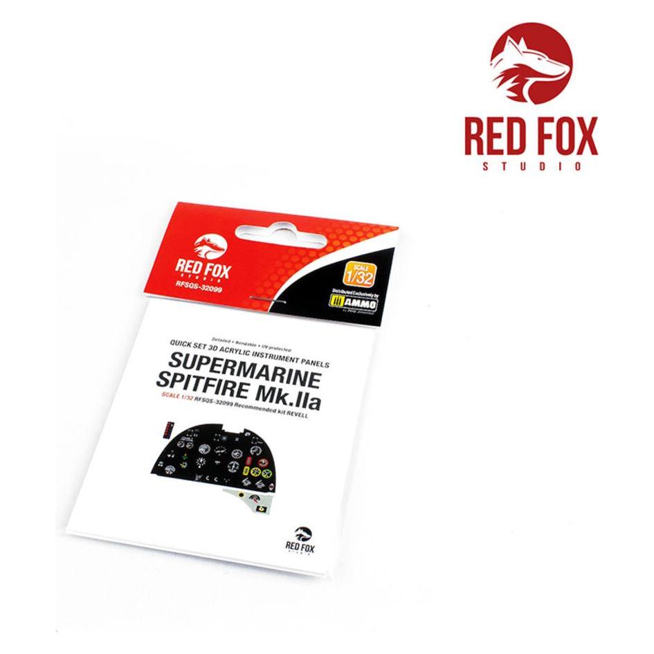 Red Fox 1/32 Supermarine Spitfire Mk.Iia (for Revell Kit) (RFSQS-32099)
