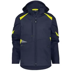 LOGIX - KALAMA Jacke, nachtblau/warngelb, Größe L - warngelb - L