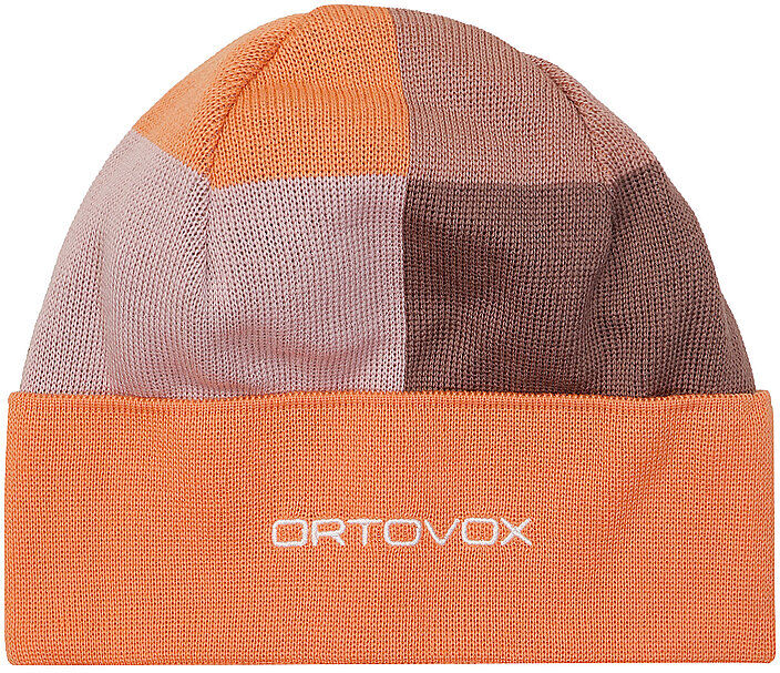 ORTOVOX Mütze Patchwork orange B