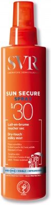 SVR Spray  Sun Secure Dry Touch Milky Mist SPF30 200ml