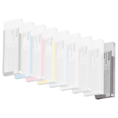 Epson Tintenpatrone matt schwarz T 614 220 ml T 6148