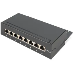 Digitus Desktop CAT 6, Klasse E Patch Panel, geschirmt