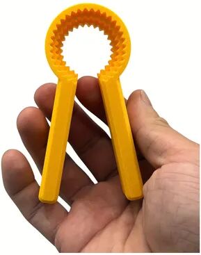 Discount Dollar Deals Bottle Opener Plastic Bottle Cap Lifter, Universal Ergonomic Gear Design Bottle Opener For Kitchen, Easy Cap Removal 1pc