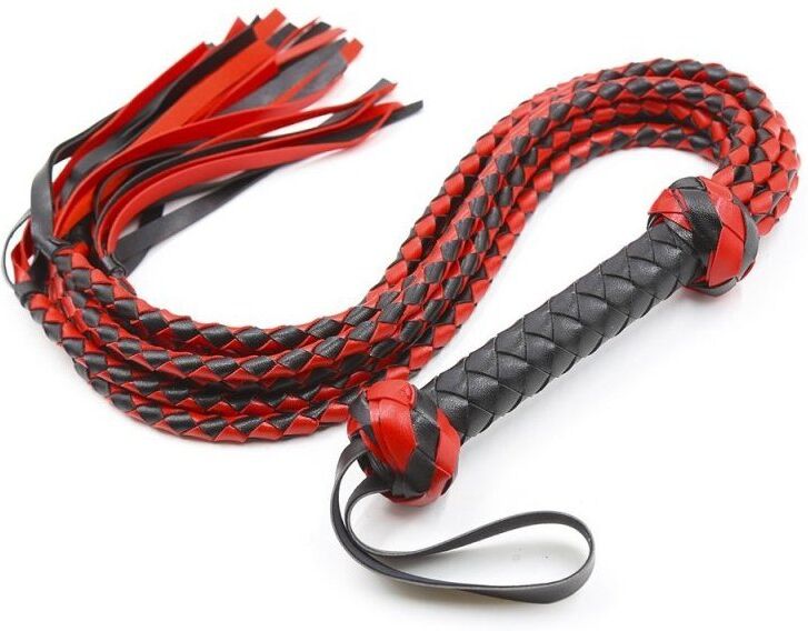 Correct Me Martinet long Tigress 78cm Noir-Rouge