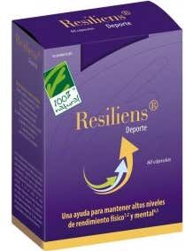 Cien por Cien Natural 100% Natural Resiliens Deporte 60 caps