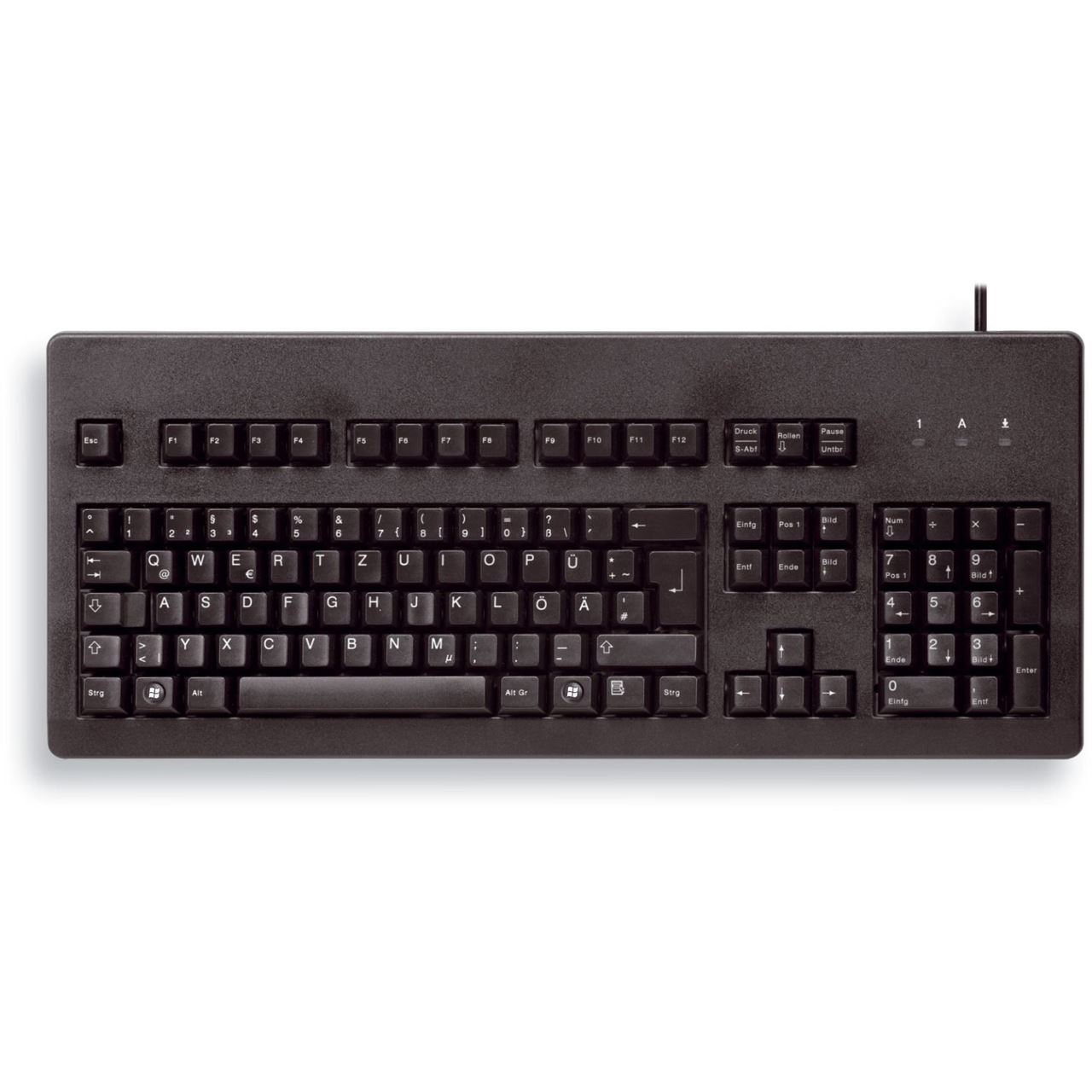 CHERRY G80-3000 CHERRY MX PS/2 & USB Englisch (US) schwarz (kabelgebunden)