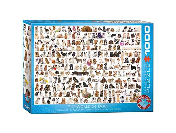 De wereld van honden 1000-delige puzzel