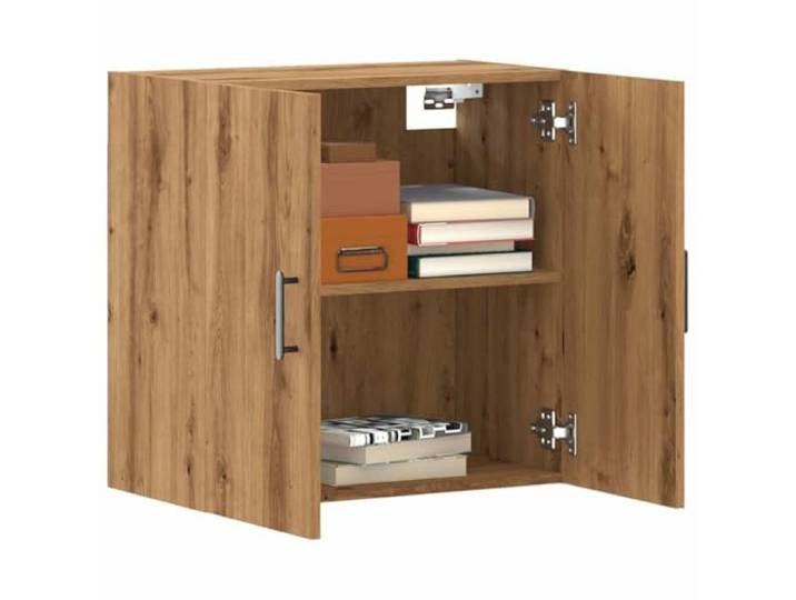 HPUYRFG Wandschrank Artisan-Eiche 60x31x60 cm Holzwerkstoff Wandmontage Holzwerkstoff, feuchtigkeitsresistent, Wandmontage, dekorative Ablagefläche, geräumiger Stauraum