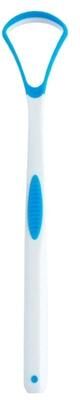 Uplift Essentials Tongue Scraper For Fresh Breath And Oral Hygiene blue