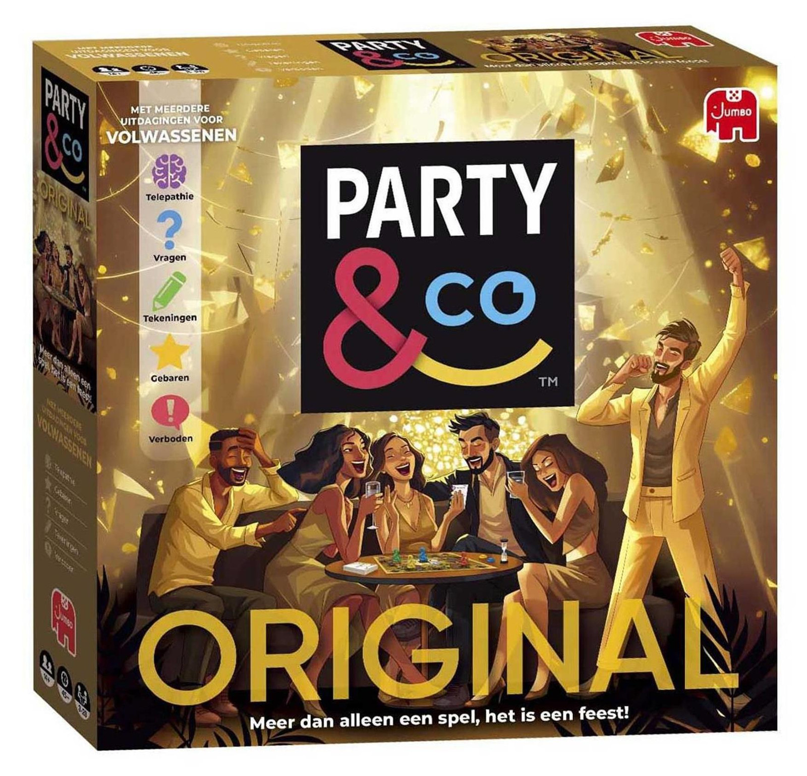 Jumbo Party & Co. 1110100298 Bordspel en Feestspel voor 14 jaar en ouder