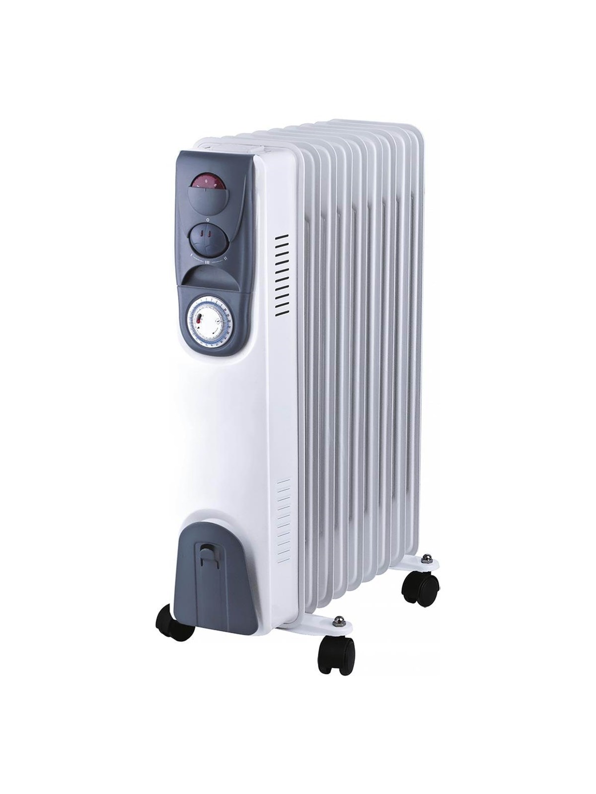 Gripo Ölradiator 2000W mit 9 Rippen und Zeitschaltuhr